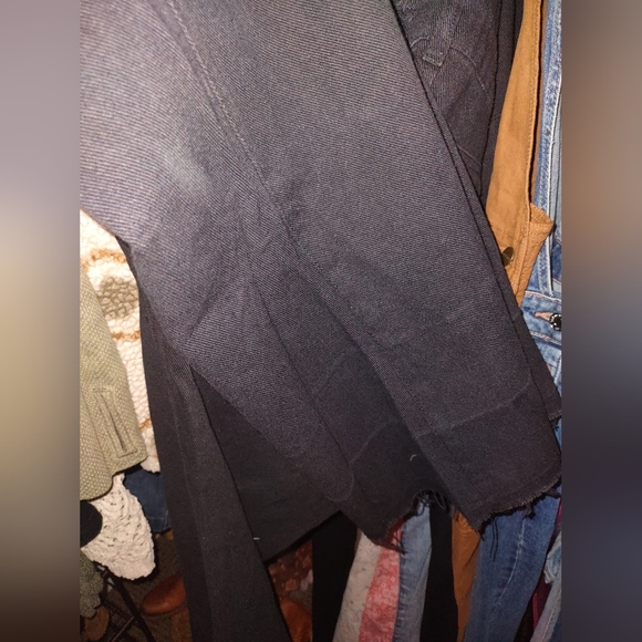 NWT MILLY DISTRESSED HEM WIDE LEG OVERALL 1 left! Price is firm - Picture 7 of 9